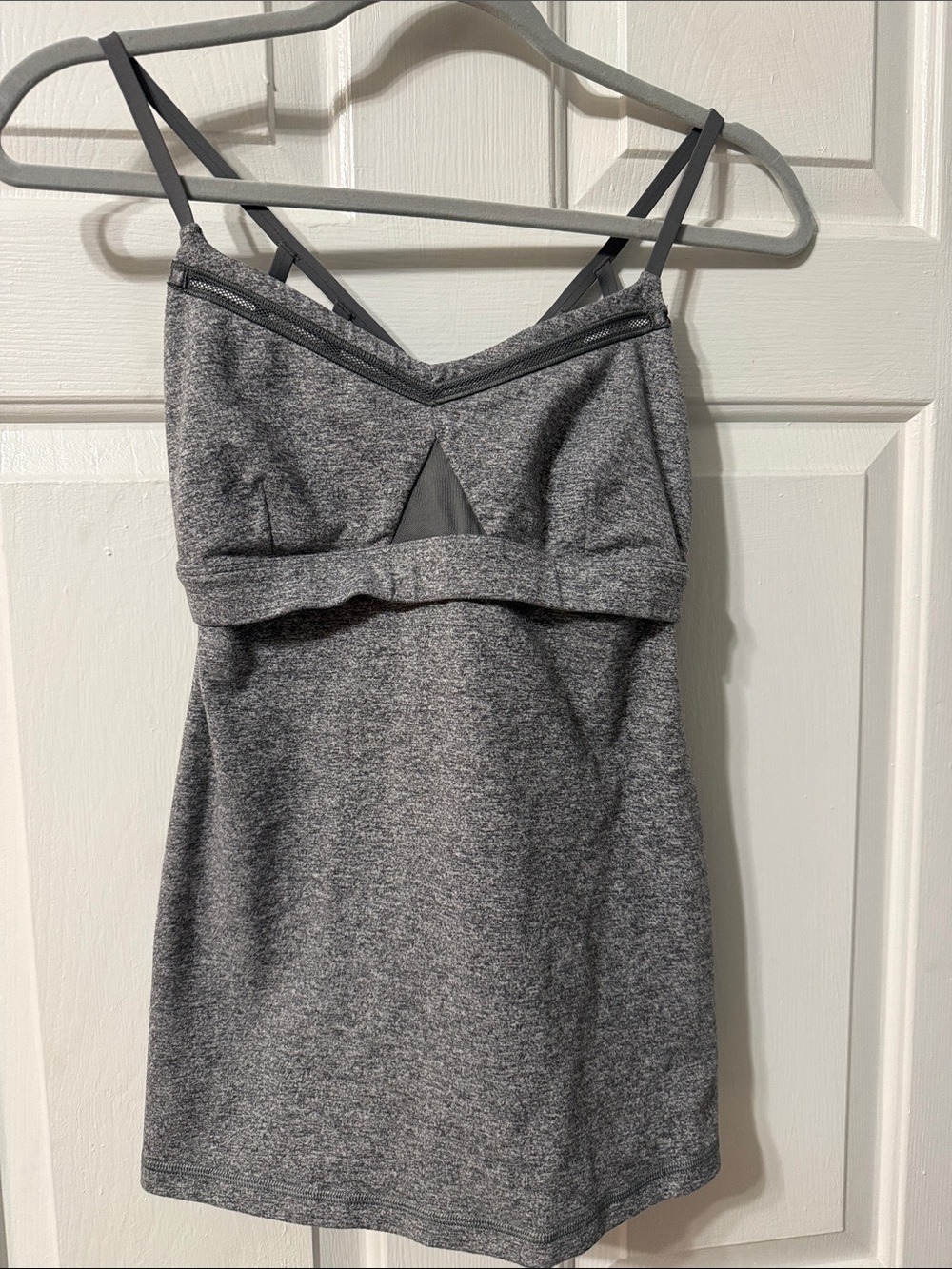 Lululemon Heather Gray Athletic Tank